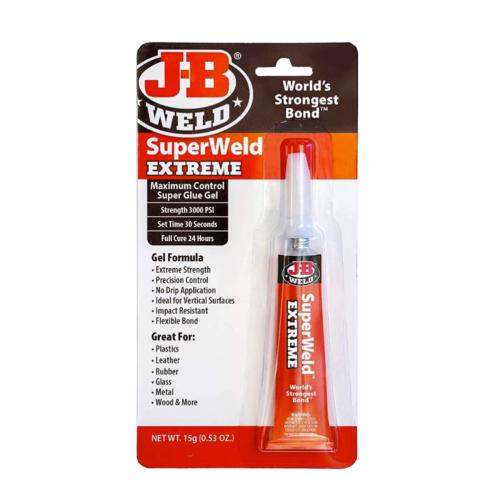 J-B WELD Lepidlo vteřinové gelové nárazuvzdorné SuperWeld Extreme | 25 g