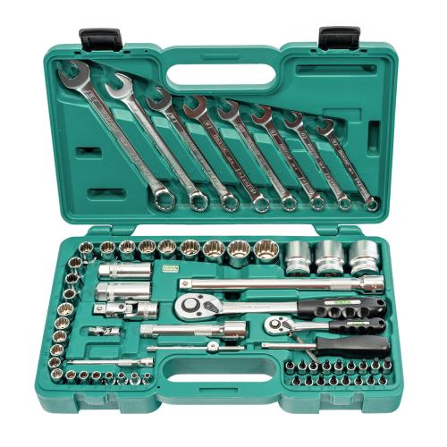 HONITON Sada hlavic 1/4”-1/2” 68 dílů HONIDRIVER