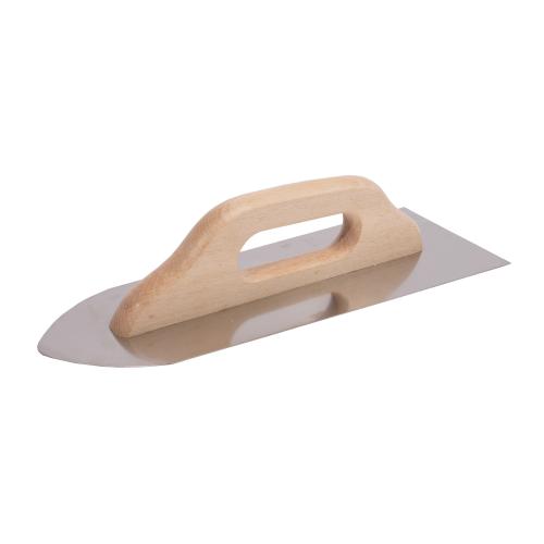 STAVTOOL Hladítko nerezové špičaté | 380x130 mm