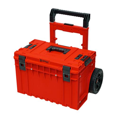 QBRICK Box plastový na kolech QBRICK ONE Cart 2.0 Red Ultra HD Custom | 641x485x660 mm
