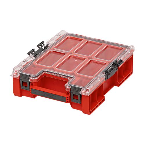 QBRICK Organizér plastový QBRICK ONE Organizer M Plus 2.0 RED Ultra HD Custom | 264x364x106 mm