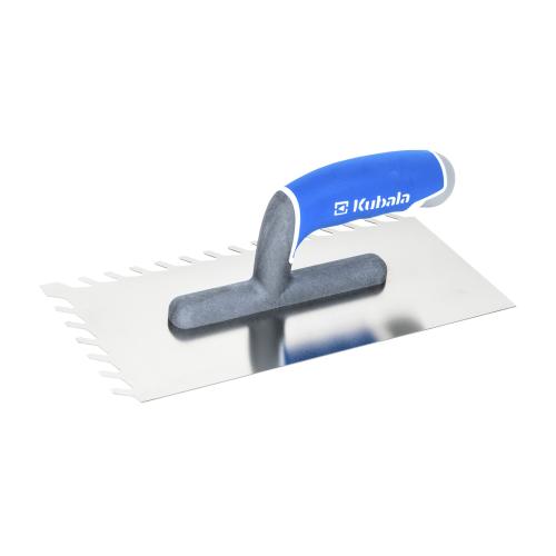 KUBALA Hladítko nerezové se šikmými zuby MASTERLINE XL | 130x270 mm, zub 8
