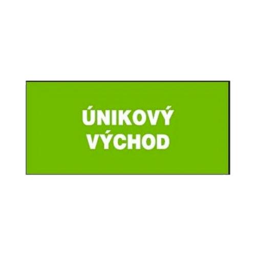 Tabulka plastová FL | Únikový východ