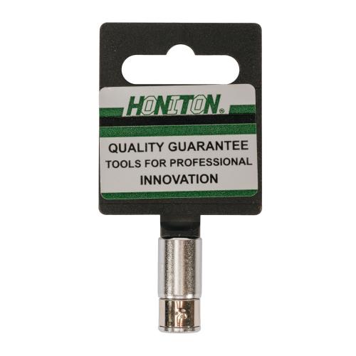 HONITON Hlavice s pružinkou | 1/2" na bity 5/16" (blistr)