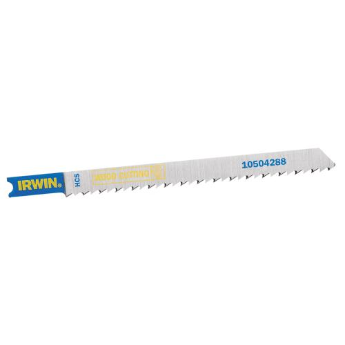 IRWIN Pilový plátky přímočaré na dřevo HCS 1bal/2ks | 100 mm (U101B) 10 Tpi (náhrada za JO10504288)