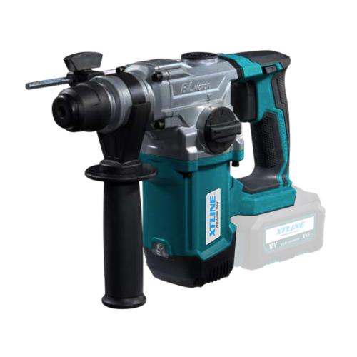 XTLINE Aku kombinované pneumatické kladivo bezuhlíkové SDS PLUS 18 V