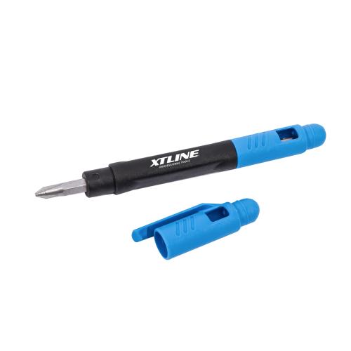 XTLINE Šroubovák 4V1, PL3-PH0 / PL4-PH1, 1bal/24ks