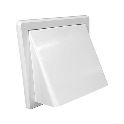 HACO Mřížka větrací bílá gravitační - klapka | 200x200 mm, GK/150