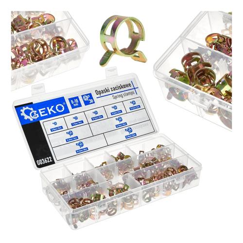 Pásky stahovací 8-18mm sada 135 ks