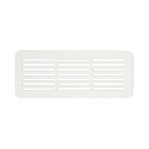 HACO Mřížka větrací bílá | 150x60 mm, 1bal/2ks