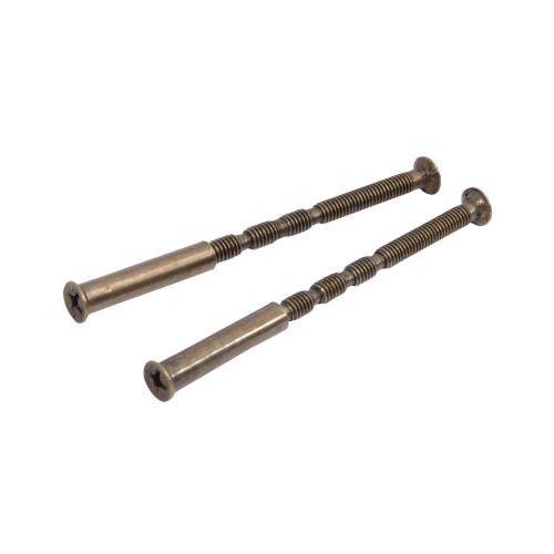 TRITOOLS Šroub spojovací na kliky patyna, dlouhý štít