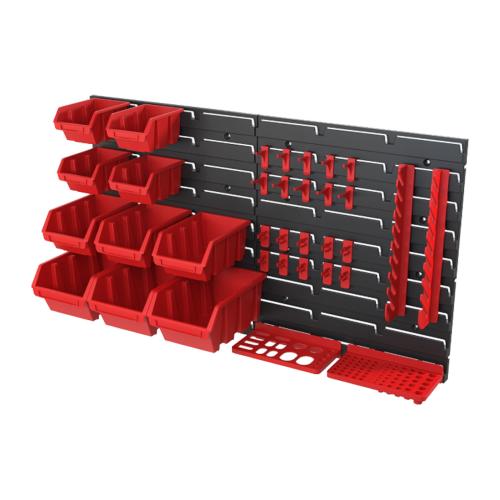 QBRICK Nástěnný regál s boxy "SET 5" | 400x160x360 mm