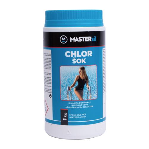 MASTERSIL Chlor šok granulovaný přípravek | 1 kg