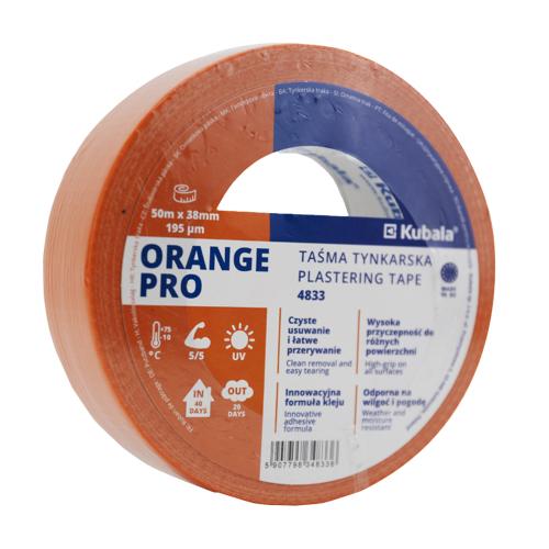 KUBALA Páska štukatérská ORANGE PRO | 38 mm x 50 m