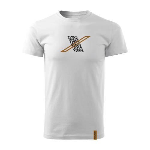 XTLINE Triko unisex bílé XTLINE (X) | velikost L