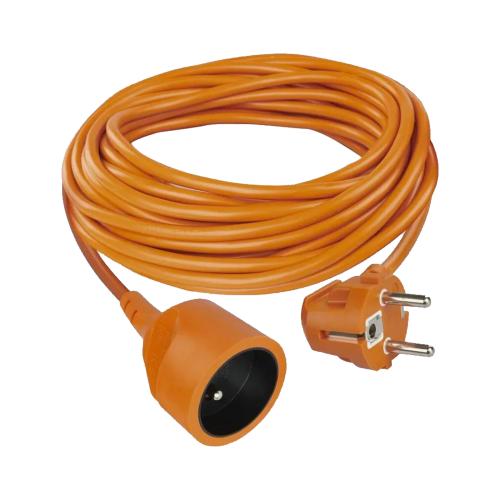 EMOS Prodlužovací kabel | oranžový, 1 zásuvka, 230 V / 10 M (1,5 mm²)