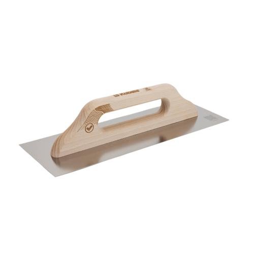KUBALA Hladítko nerezové hladké WOOD LINE | 130x380 mm