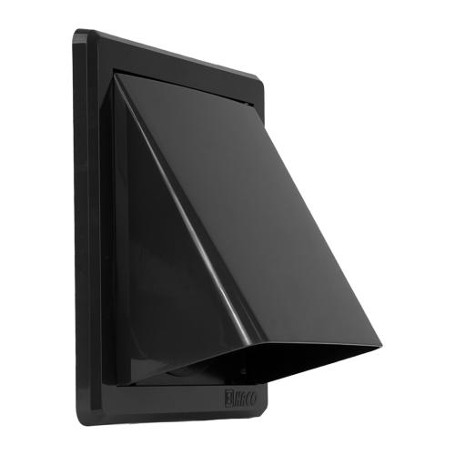 HACO Mřížka gravitační antracit - klapka GK/125 | 175x175 mm