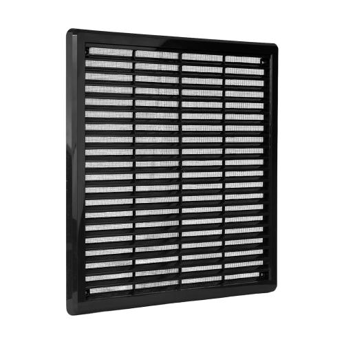 HACO Mřížka větrací se síťovinou antracit - krytka | 150x150 mm