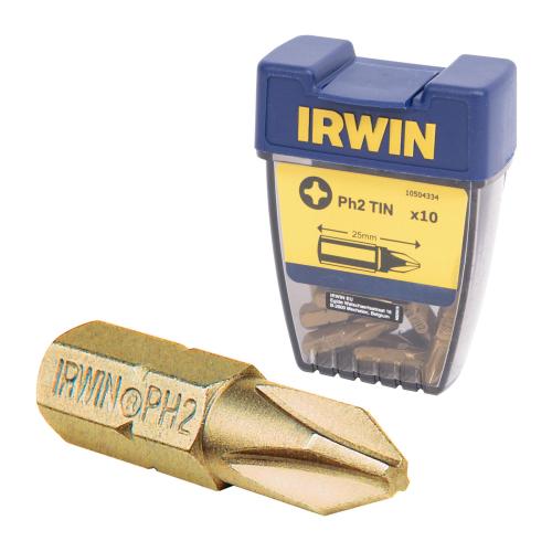 IRWIN Bit 1/4" / 25 mm PH TIN 1bal/10ks | PH2 (balení 10 ks)