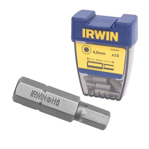 IRWIN Bit 1/4" / 25 mm IMBUS SW 1bal/10ks | 4 mm (balení 10 ks)