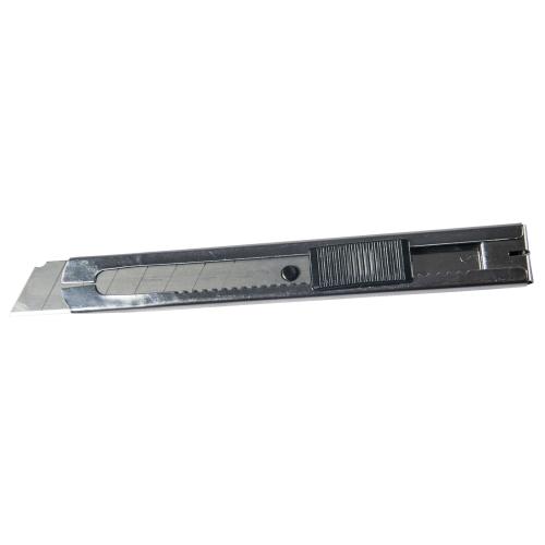 STAVTOOL Nůž ulamovací celokovový nerezový Auto-lock | 18 mm