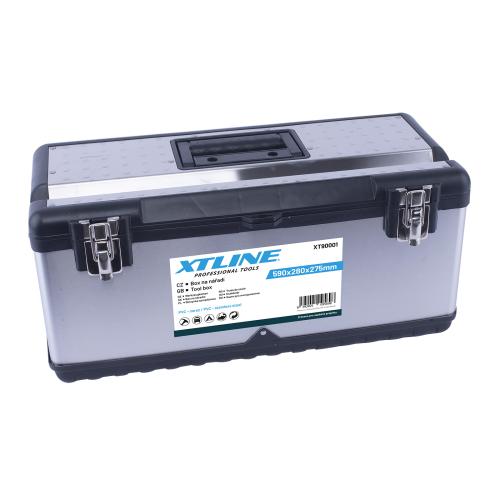 XTLINE Box na nářadí nerezový | 590x280x275 mm