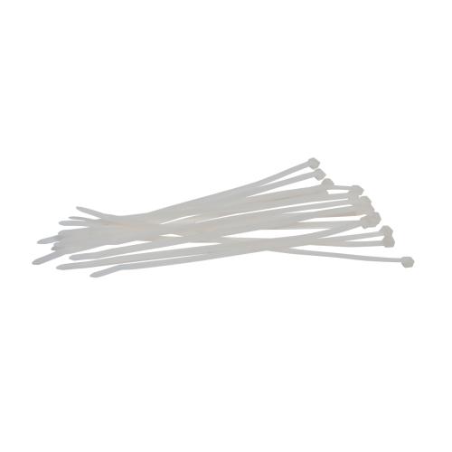XTLINE Vázací pásky nylonové bílé | 250x4,8 mm, 1bal/50ks