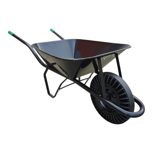 Kolečko stavební plná pryž - složené | 60 l