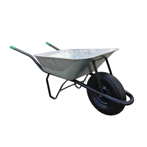 Kolečko stavební složené, nafukovací bantam (pozinkovaná korba) | 80 l