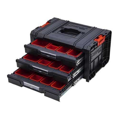 QBRICK Box s organizérem QBRICK PRO DRAWER Toolbox Expert | 3 zásuvky, 450x320x240 mm