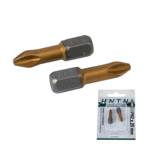 HONITON Bit PH Titan 1/4” | PH2x25 mm (1bal/2ks)