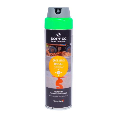 SOPPEC Značkovací sprej Soppec Ideal 360° | zelený, 500 ml (ZN105062)
